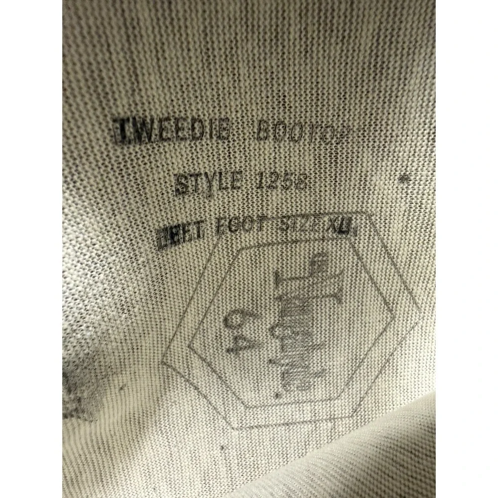 VTG Tweedie Bootops Gaiters Faux fur Trim Brown Overshoe Equestrian XL‎ READ